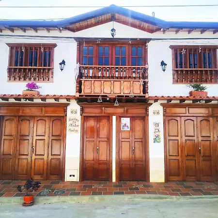 Apartamento La Casa de Mamá Tere Zapatoca Exterior foto